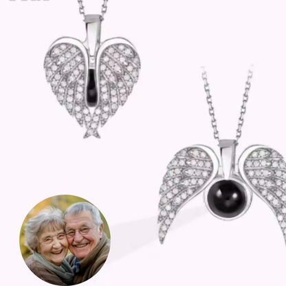 🪽Collar Ángel Guardián con Foto